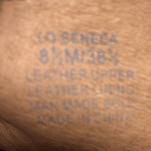 Louise et Cie Brown Leather Seneca Ankle Boots 8.5 - Picture 6 of 8